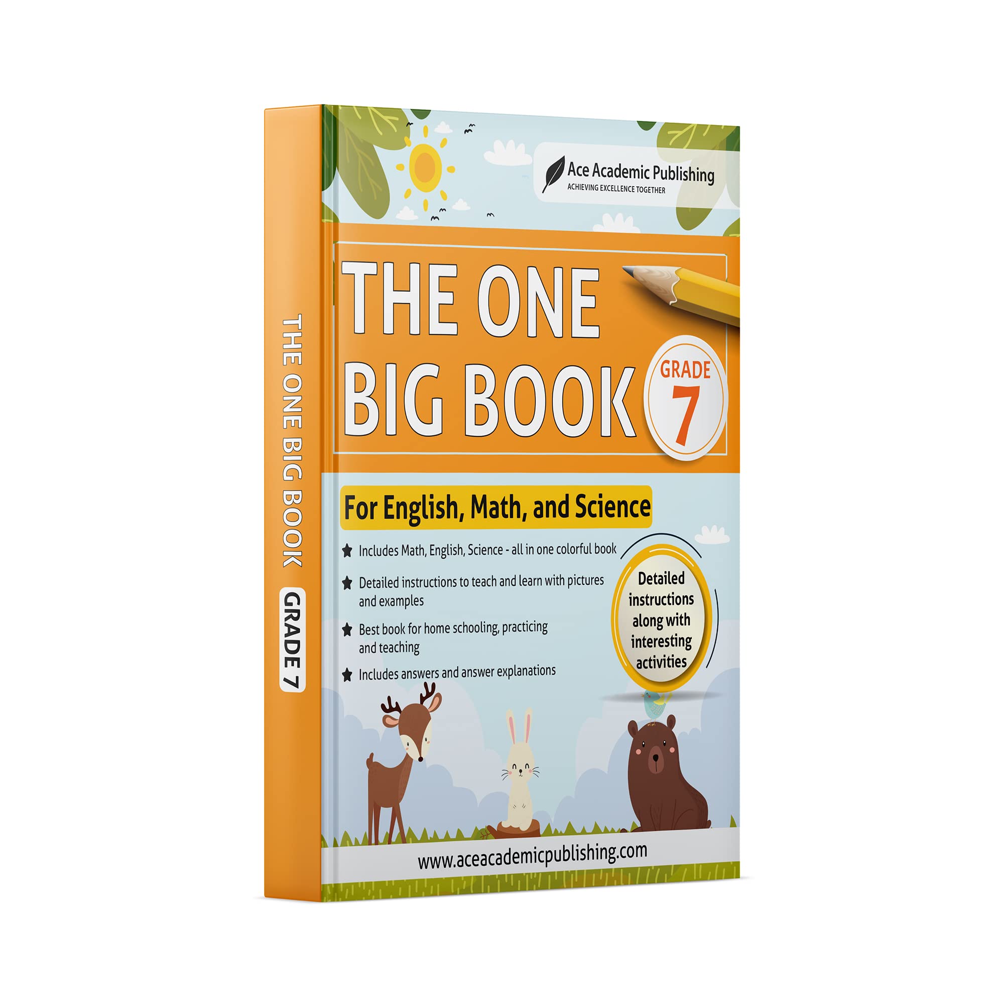 The One Big Book - Grade 7: For English, Math and Science
