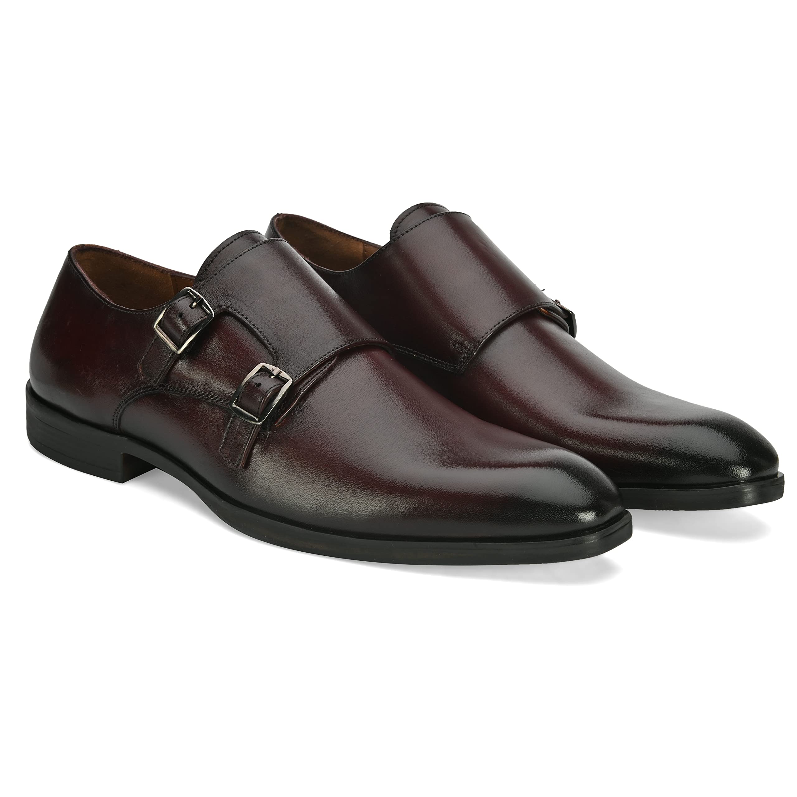 San Frissco Formal Monk Shoes Regular Styling Leather Upper/Comfortable Fashionable Stylish Flexible for Men/Size : 6 (Cherry) (B0D4QB5M82) Amazon Price History, Amazon Price Tracker