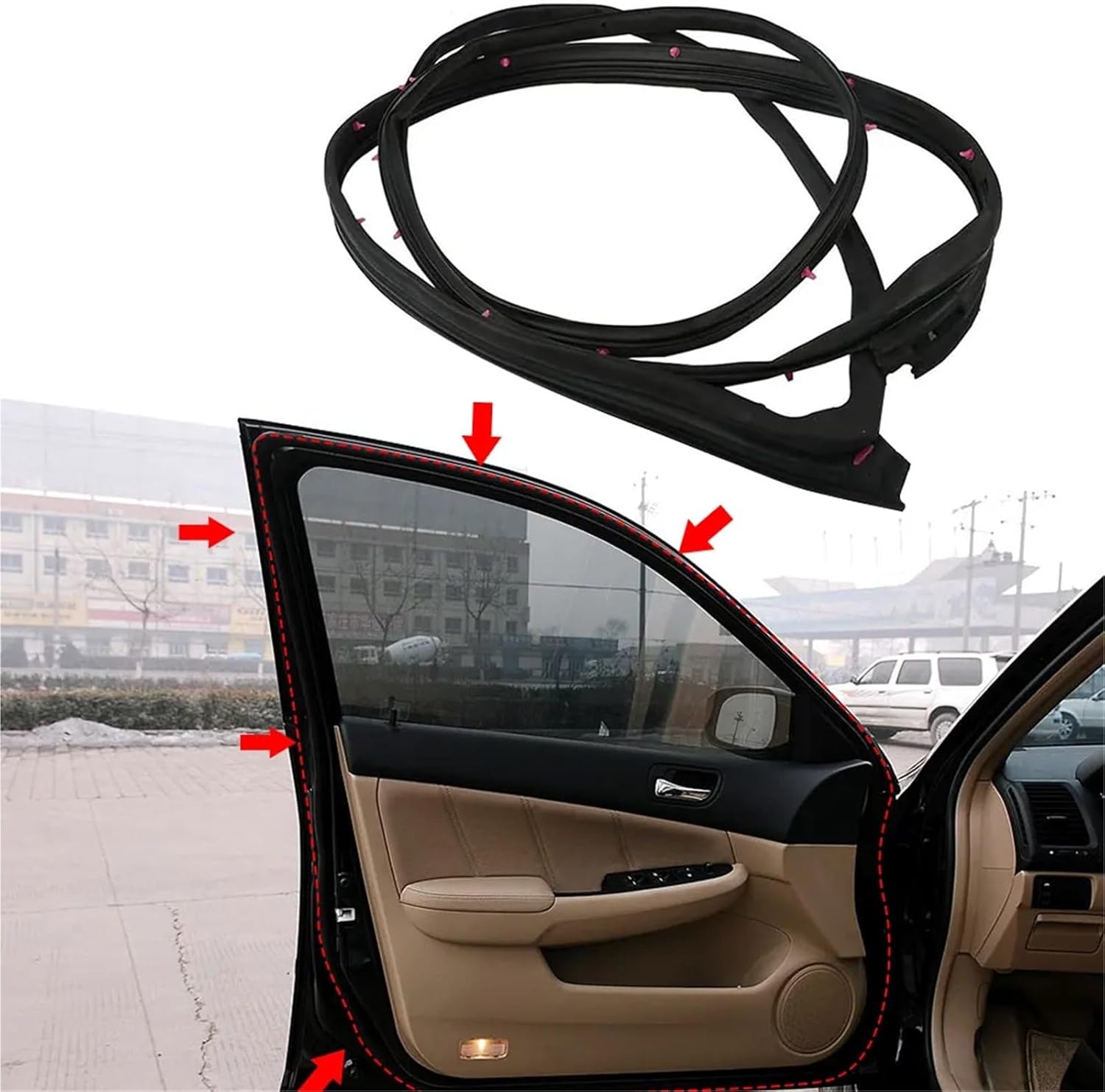 Auto Sunroof Glass Seal Car Sun Roof Window Seal OEM:70205-SDC-A01
