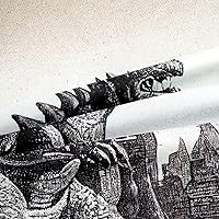 Vista 4 de Juego de funda de edredón para niños, tamaño individual, dinosaurio, funda de edredón 3D en negro y blanco para hombres, de microfibra, 1 pieza