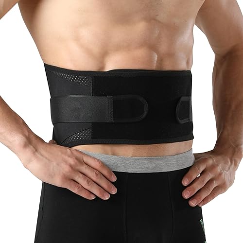 Back Braces for Lower Pain Waist Shaping Tummy Control Lumbar Support Belt for Women Men with Comfortable Relief From Sciatica Herniated Disc Devices Posture Corrector Weight Work Black X-Large