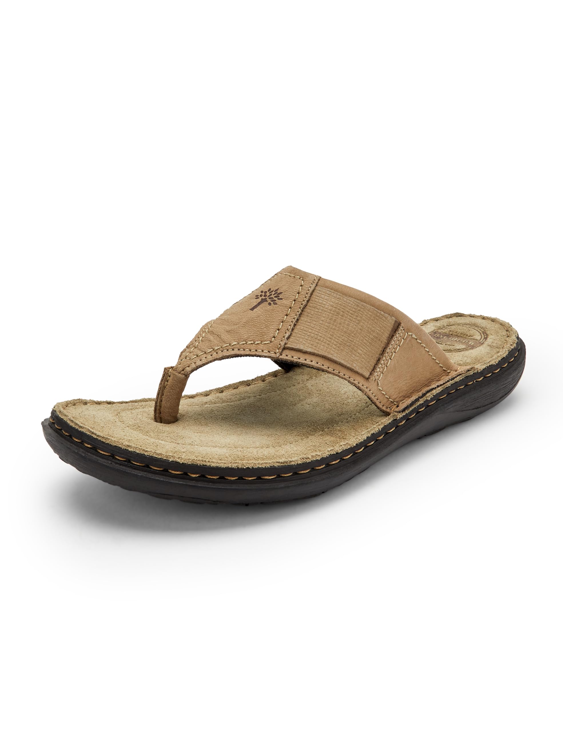 woodland Men's Leather Slippers-picture-30