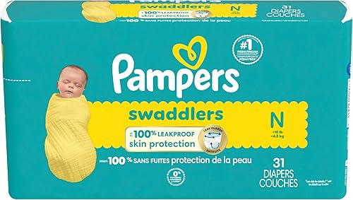 Miniatura 222 de Pañales Pampers Swaddlers, Talla 7 (11.8-22.7 kg), 70 unidades, absorbentes, mantiene al bebé seco y cómodo, pañal desechable seguro para la piel