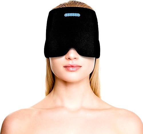 Gorra para aliviar la migraña y el dolor de cabeza, terapia de frío y calor para migrañas, dolores de cabeza, alivio del estrés y más, talla única,
