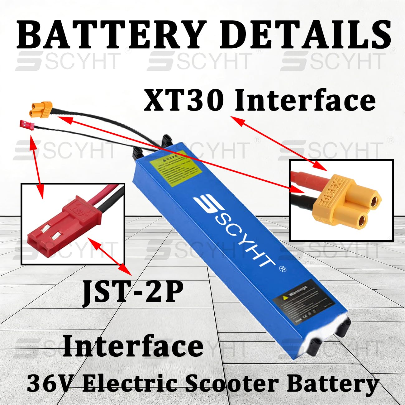 Batteria al litio 10S3P Batteria monopattino elettrico 36V Batterie sostitutive 7,8Ah 10,5Ah 6Ah Batterie skateboard elettrico per M365 con BMS e connettori JST + XT30