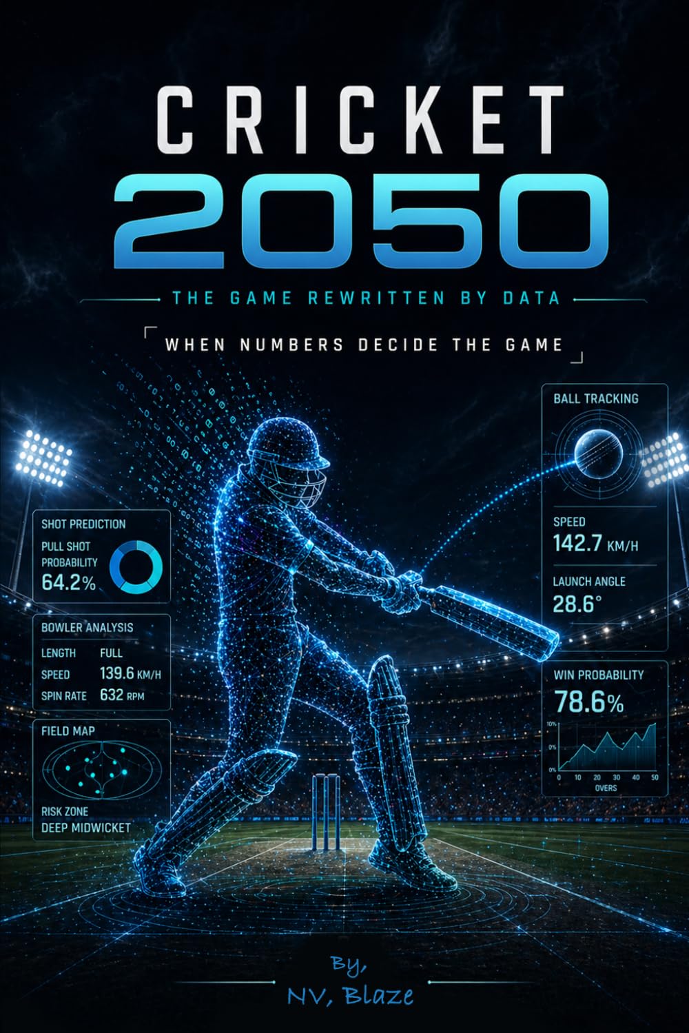 Cricket 2050: The Game Rewritten by Data: The Future of Cricket with AI, Data Analytics, Smart Stadiums, and Next-Gen Sports Technology