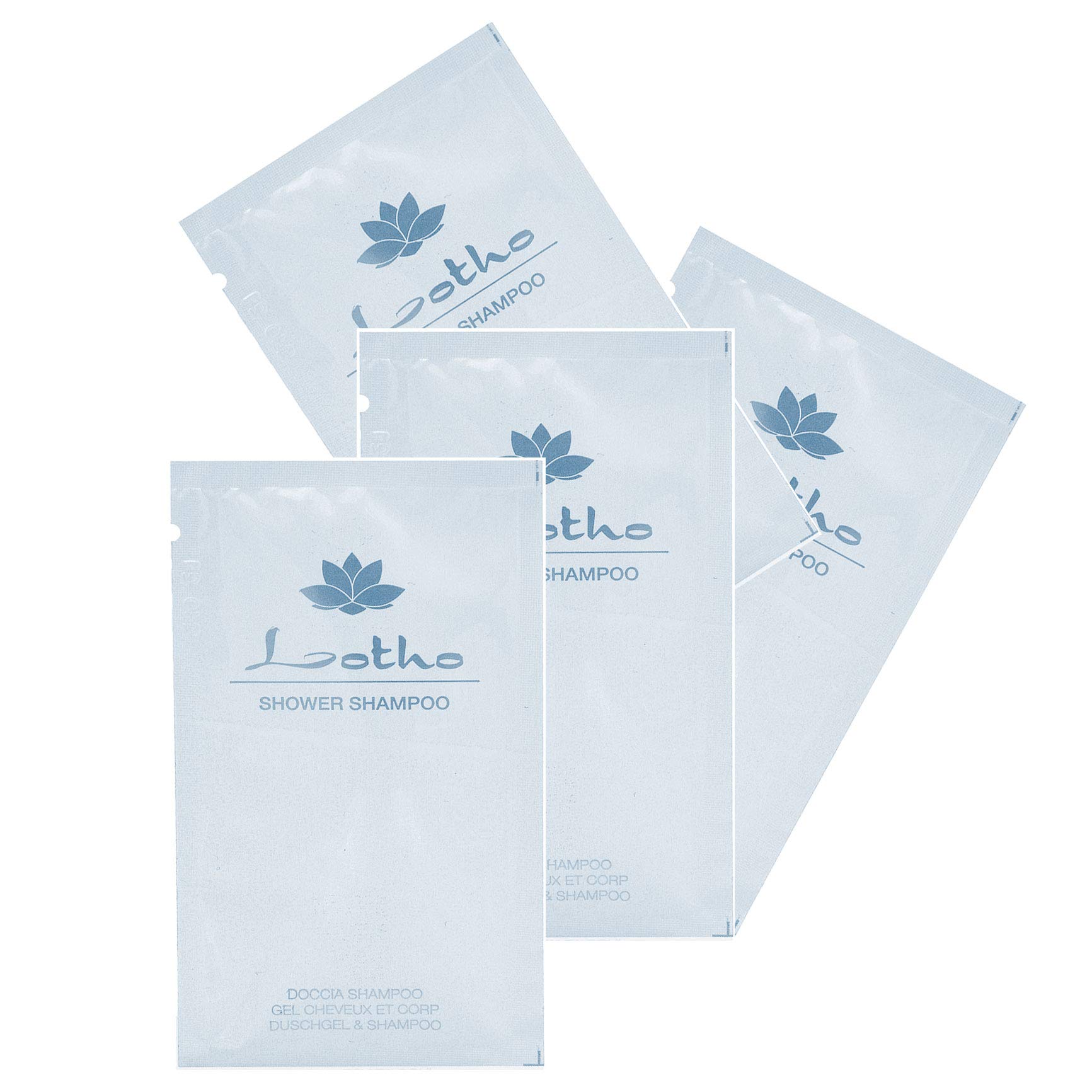 1000 Stück Hotel Shampoo & Duschgel 2in1 body&hair wash Sachet 10ml Lotho Serie