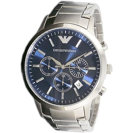 Amazon | [エンポリオ アルマーニ] EMPORIO ARMANI 腕時計 クロノグラフ クオーツ AR2448 ブルー メンズ  [並行輸入品] | メンズ腕時計 | 腕時計 通販