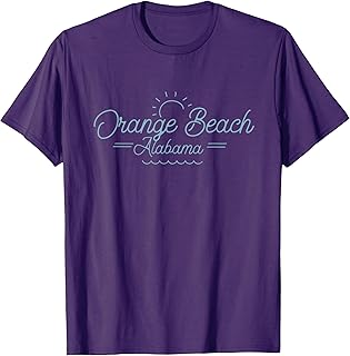 Orange Beach Alabama Sunshine Shirt at the Gulf T-Shirt