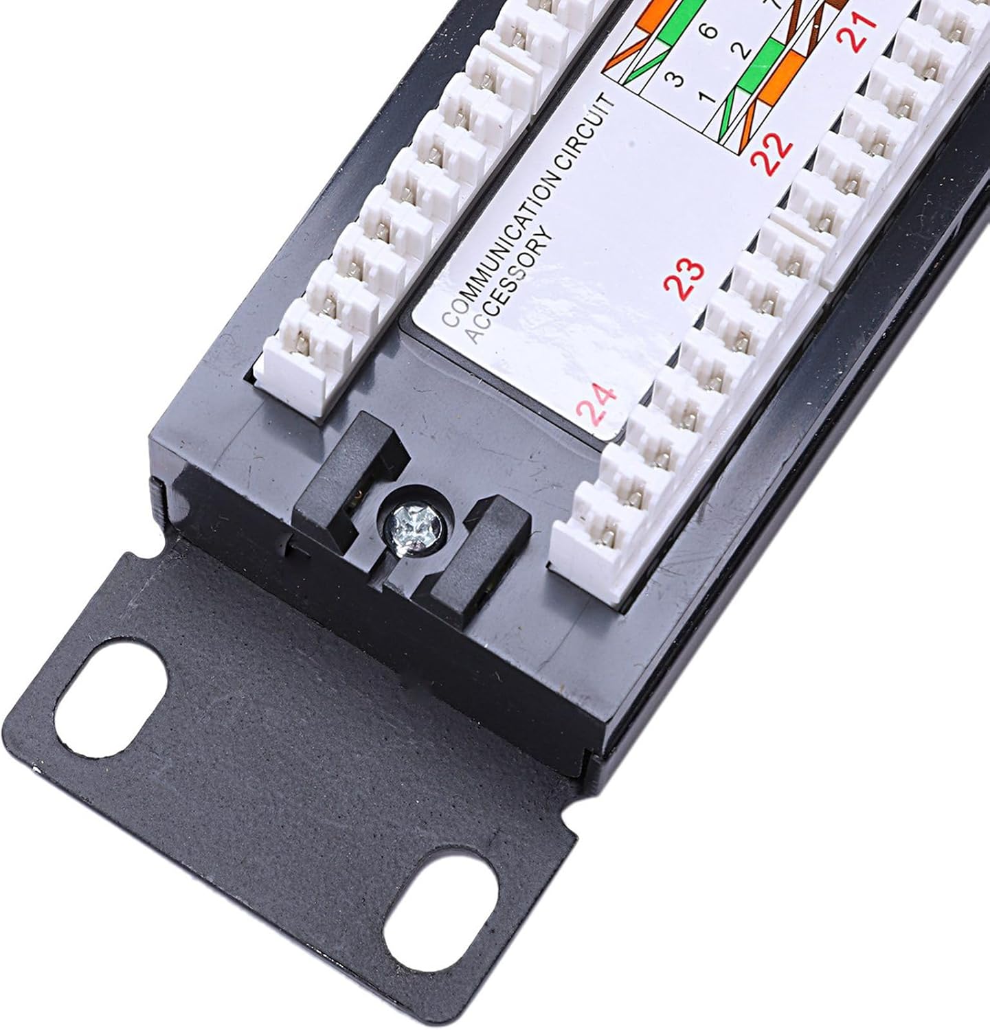 Amazon.co.jp: Lysymixs 24ポート RJ45 パッチパネル Cat6 STP フィードスルー、カプラネットワークパネル  19インチ、インラインキーストーンイーサネットパッチパネル バックバー付き : 産業・研究開発用品 3X UTP 24ポートのRj45パッチパネルのラック ケーブルの壁掛けブラケット コネクタのラック ツール イーサネット LANネ