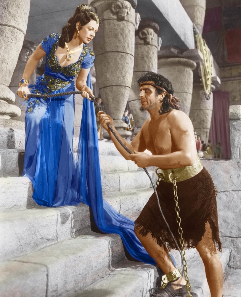 Posterazzi Samson and Delilah (from Left): Hedy Lamarr Victor
