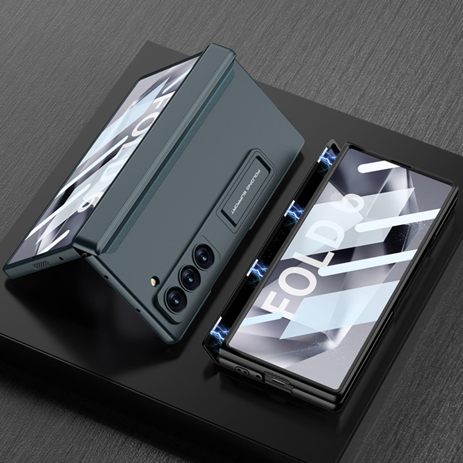 Cover Per Samsung Galaxy Z Fold 8 Ultra, Pieghevole Supporto Anti-Graffio