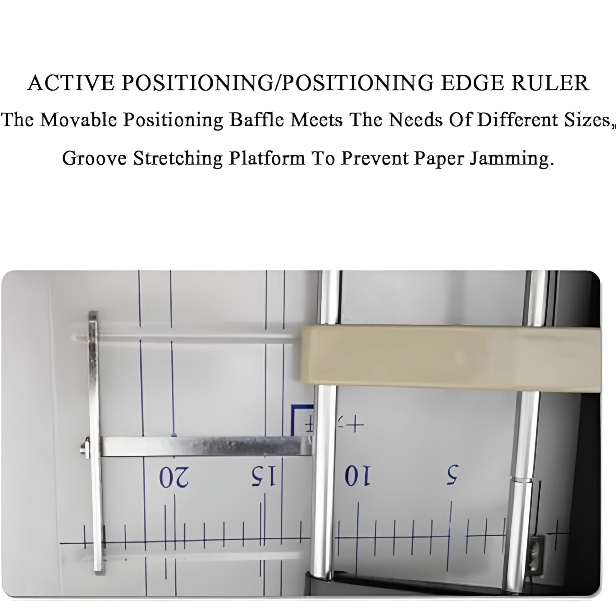 Binding Machine - Pinzatrice pieghevole con capacità di 5 fogli, posizioni dei chiodi regolabili per scuole e stamperie