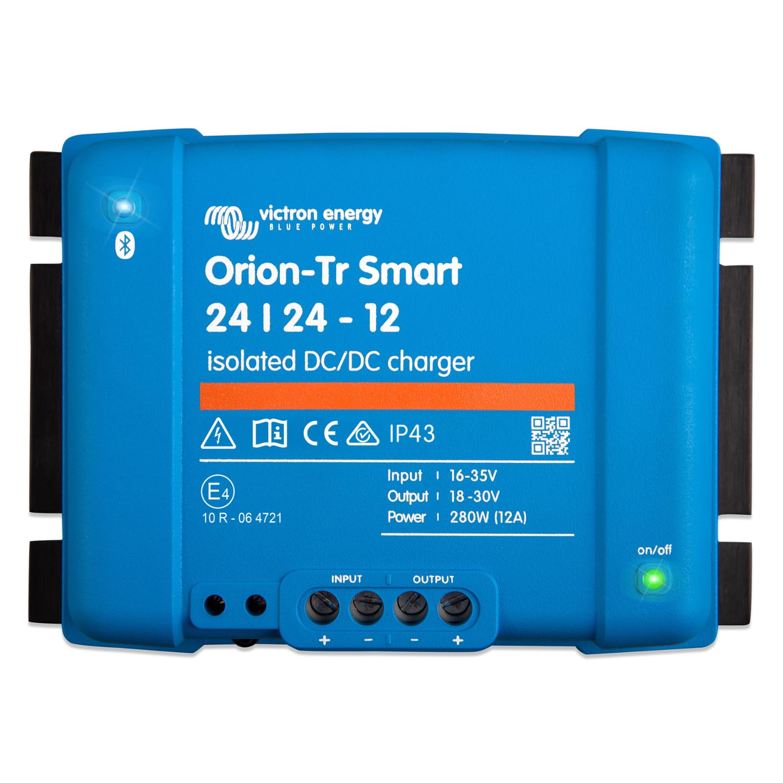 Victron Energy Orion-​Tr Smart 24/​24-​Volt 12 A 280 W CC-​CC Chargeur Isolé (Bluetooth)