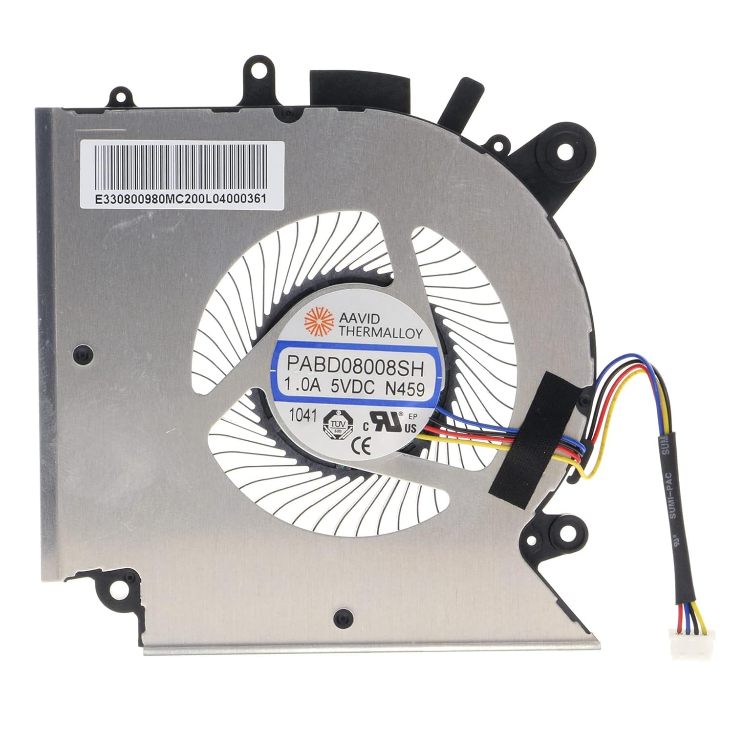 Replacement CPU&GPU Cooling Fan for MSI Katana GF76 GF66 Pulse GL66 GL76 WF76 PABD08008SH N459 PAAD06015SL N460