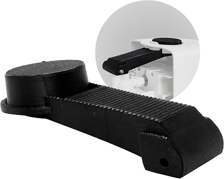 SplashNColor Release Lever for SodaStream Fizzi - Push Button Replacement for SodaStream Repair - Compatible with SodaStream Fizzi Machines - Durable and Easy-to-Install Design - ABS Black