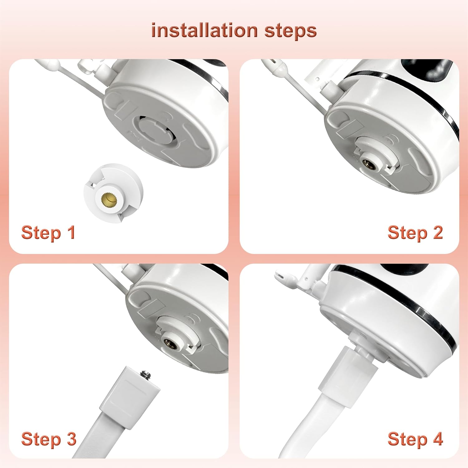Illustration showing no need for screws, drilling, or tools for installation