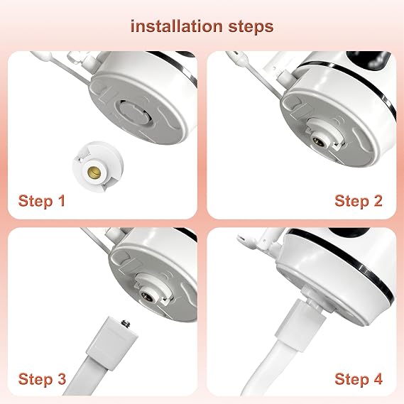 Baby Monitor Mount for OD8052/OD8060, Adjustable Baby Camera Mount for Crib