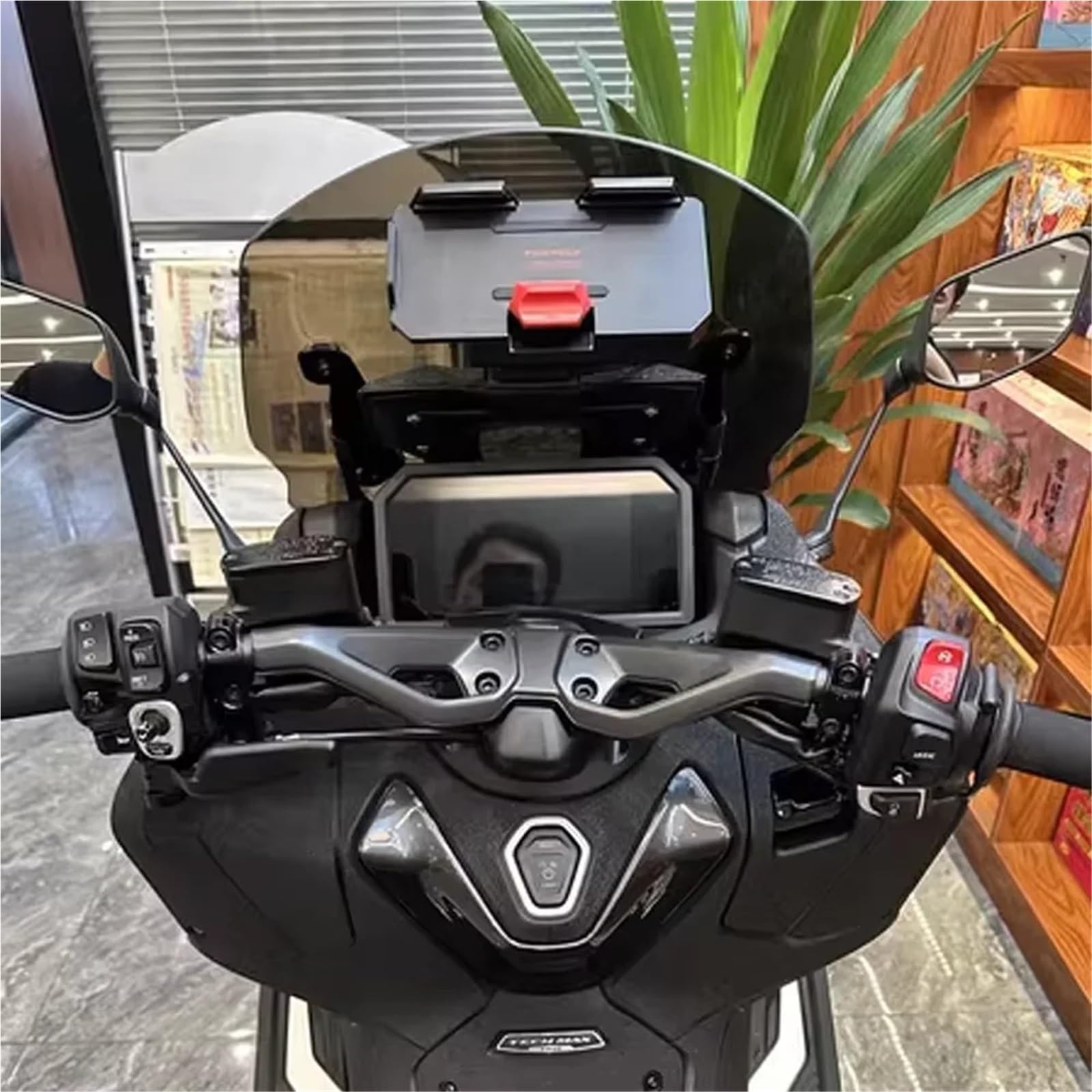 Uchwyt do nawigacji GPS Akcesoria motocyklowe Uchwyt montażowy nawigacji GPS Adapter do TMAX T-MAX 560 Tmax560 2022 2023 Motocyklowy uchwyt do nawigacji