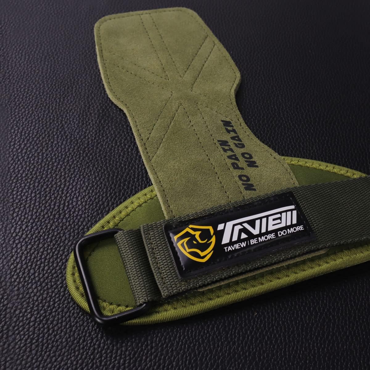 TAVIEW Wrist Straps for Weightlifting for Maximum Grip Support - Lifting Deadlift Strap & Weight Lifting Grips Gloves for Working Out Pull Up Deadlifting & Shrugs