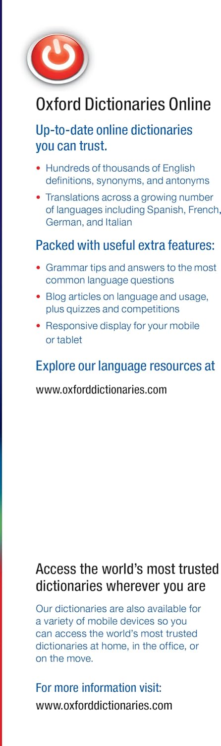 Oxford Dictionary and Thesaurus