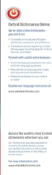 Oxford Dictionary and Thesaurus