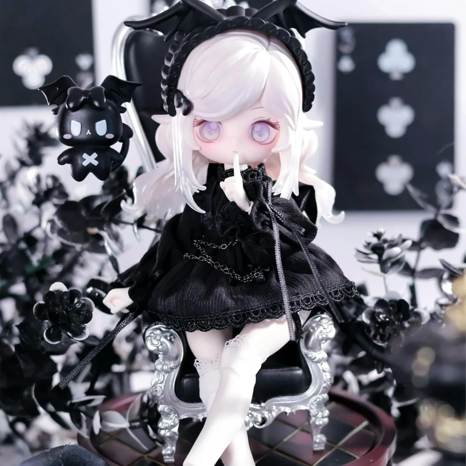 CALEMBOU BJD Blind Box, 1/12 Cute The Lulu Elf Story Series Ball Jointed Blind Box, 8 Inches Dress up Doll with Joints, Collectable Action Figure for Birthday Gifts