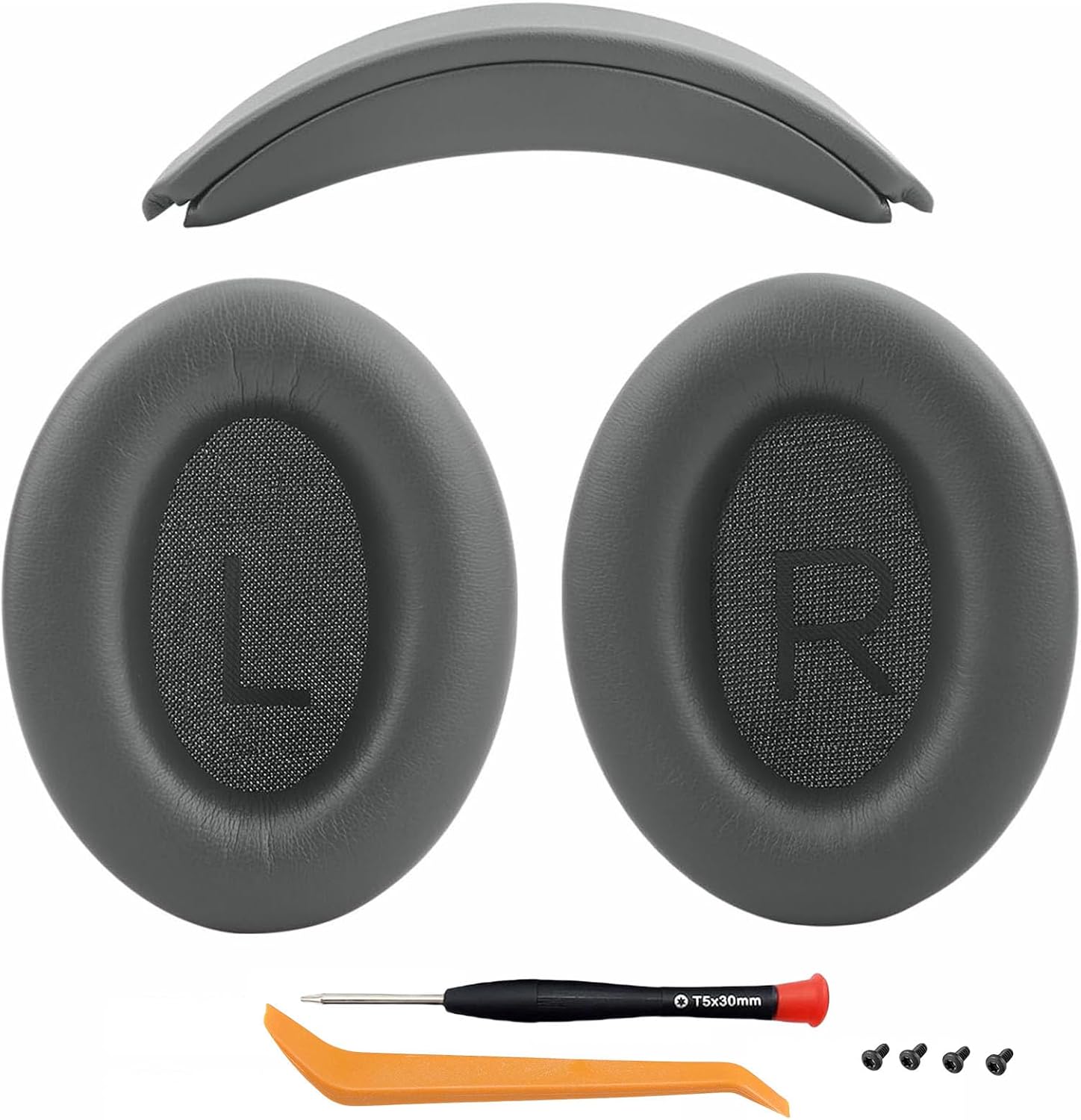 Ear Cushions and Headband Cushion Foam for Bose QuietComfort 45 (QC45) Headphones Accessories Easy to Install （45） (（45-Purple）) image 3