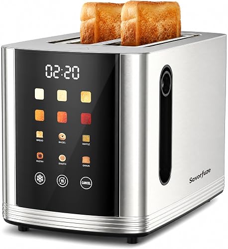 Savorfuze Touch Screen Toaster 2 Slice