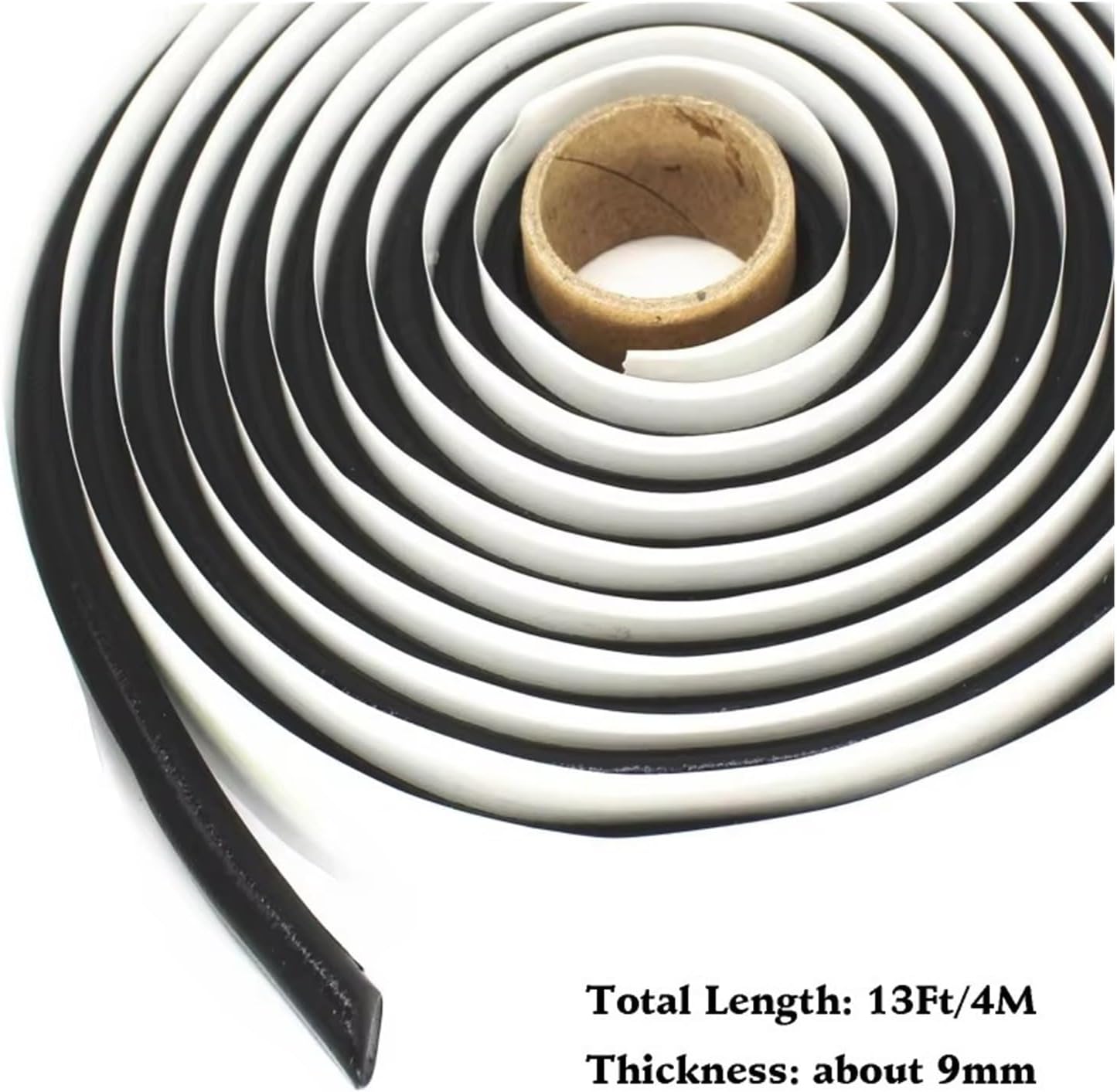 Waterproof Black Tape Butyl Rubber Glue Sealant 4m RV Car Headlamps Window Door Windshield Headlight Retrofit Sup