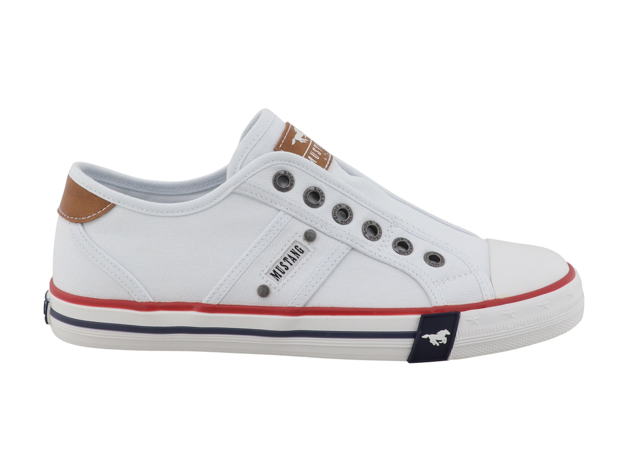 MUSTANG Damen Low-Top Sneaker, Frauen Halbschuhe