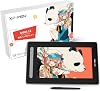 XPPen Artist 12 Second Deluxe Version LCD Drawing Tablet, with X3 Chip Pen, AndroidWindowsmacOS Compatible, Full Lamination, for Beginners, Illustration Creation, w Drawing Software, Black