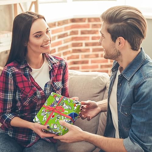 Miniatura 5 de EYQQM Paquete de 5 hojas de papel kraft de 20.1 x 29.5 in, paquete de 5 hojas de papel de regalo duraderas para cumpleaños de niños, decoración