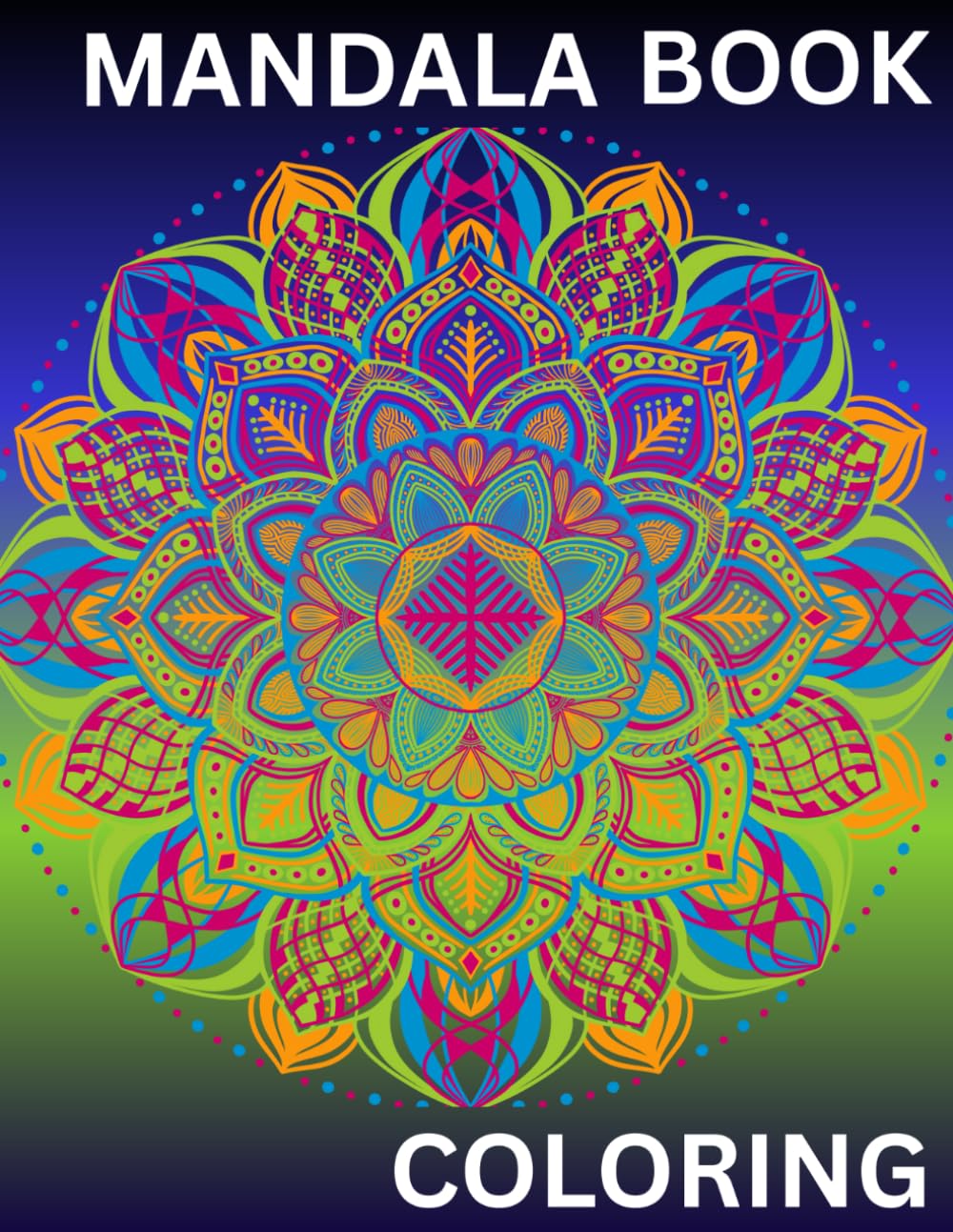 MANDALA COLORING BOOK: Relaxing coloring pages with beautiful and intricate mandala designs for stress relief and relaxation.