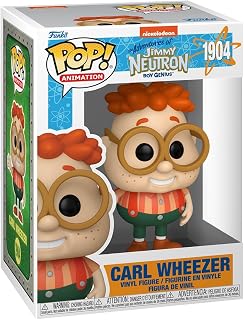 Funko Pop Animation Jimmy Neutron Carl Vinyl Figure - 3.75" Collectible for Kids, Adults & Cartoon Fans - Official Gift Idea
