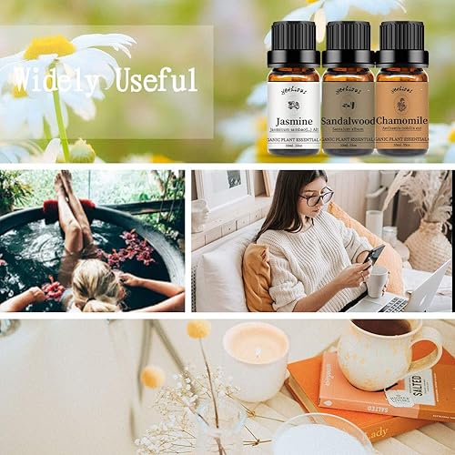 Miniatura 115 de yethious Aceite esencial de vainilla para difusor, aceite esencial de lavanda de vainilla orgánica, aceite de lavanda, aceites de aromaterapia 100%