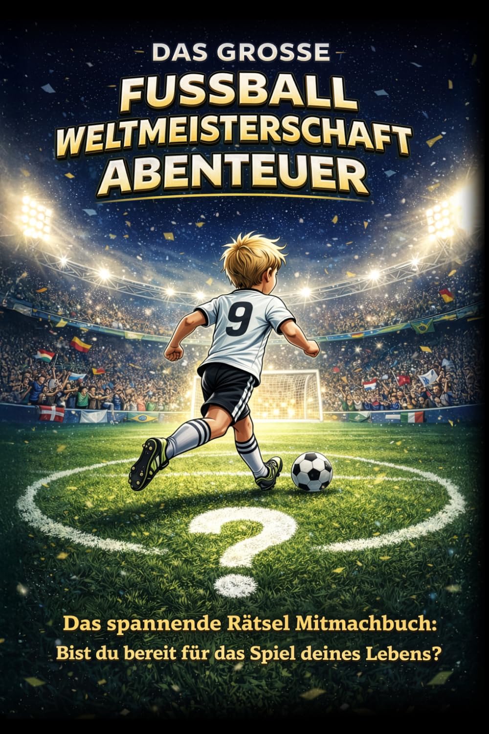 Das grosse Fußball Weltmeisterschaft Abenteuer: Das interaktive Fußball Rätselbuch für Kinder von 6 bis 12 Jahren – Ein aufregendes Fußball-Rätsel ... Spannung statt Langeweile für schlaue Kinder