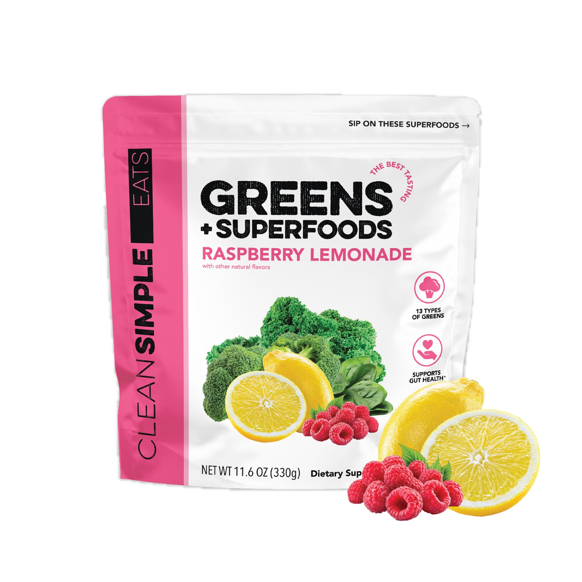 Clean Simple Eats Super Greens Powder, Peachy Greens, 30 Servings — Amazon image 8
