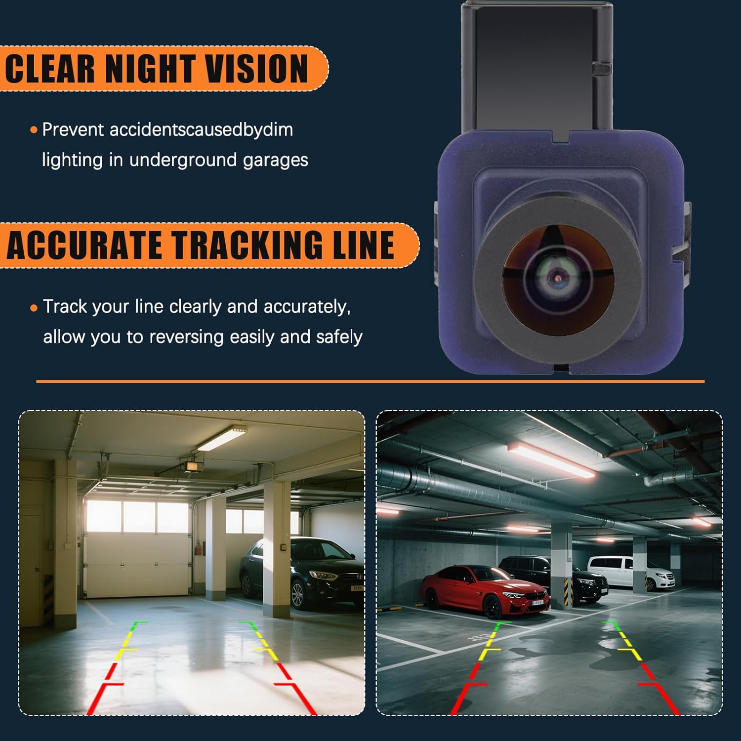 EP5Z-19G490-A Rear View Backup Camera Compatible with Lincoln MKZ 2013-2016 Park Assist Camera Replaces # EP5Z19G490A DP5Z-19G490-A DP5Z19G490A