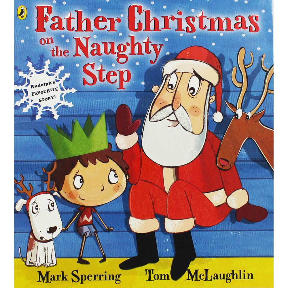 Mark Sperring Father Christmas On The Naughty Step
