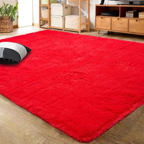 Vista 77 de LOCHAS - Alfombras de interior ultrasuaves y modernas, esponjosas, para sala de estar, ideal para decoración del hogar, del dormitorio de los niños