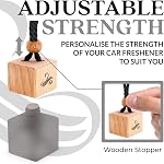 Voiture Inviktos Cologne Air Freshener pour hommes avec Vent Clip-de-l'Automotive Forte avec Inviktos Fragrance. Air Refroidisseurs par Perfa