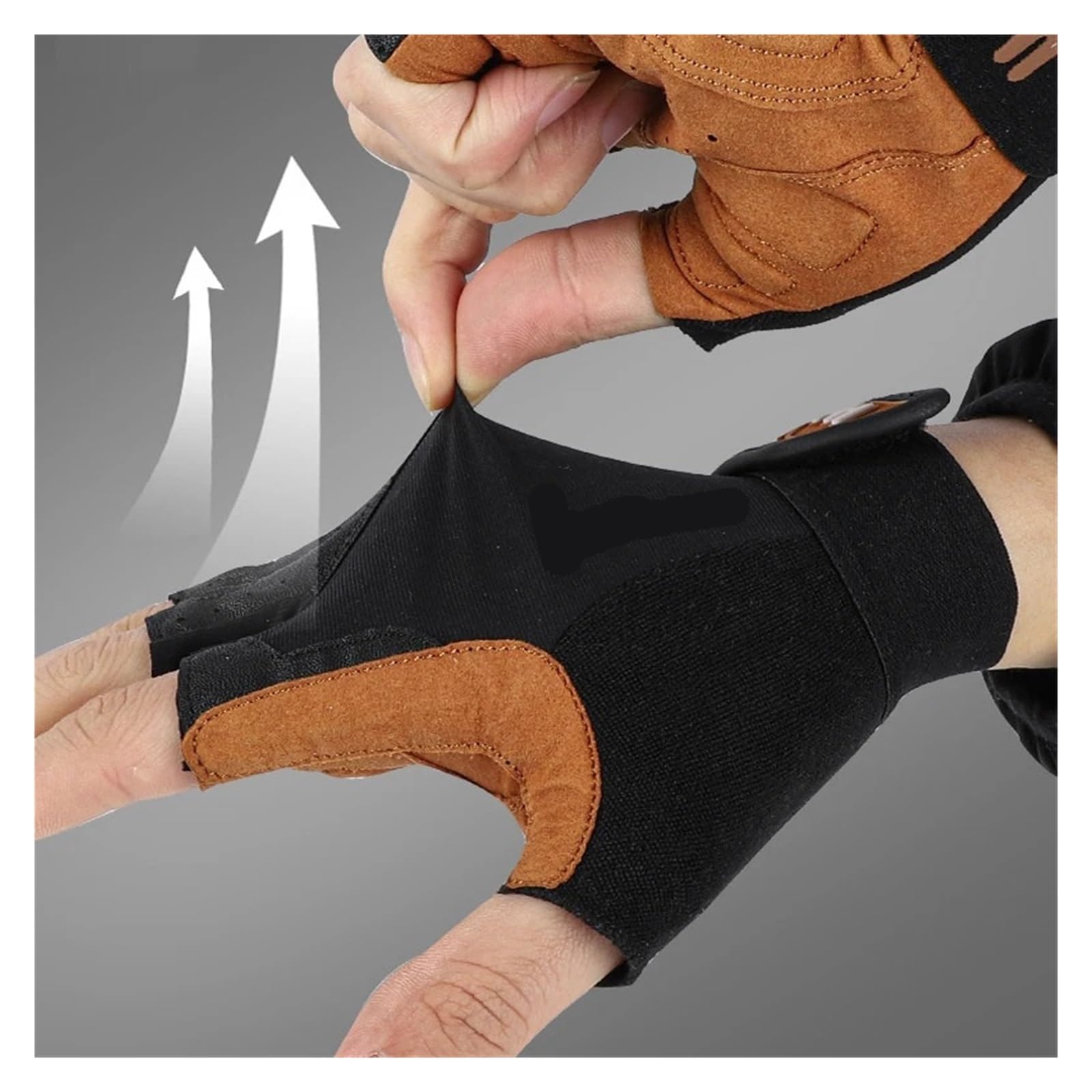 Guanti Palestra Guanti da ciclismo traspiranti con mezze dita bici donna for uomo bicicletta for moto sportivi palestra for corsa fitness Per lo sport
