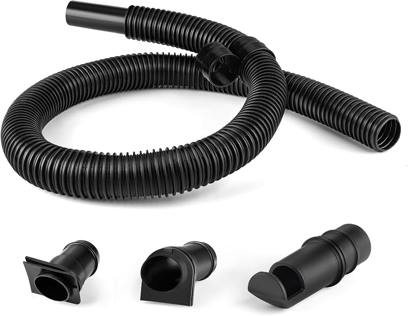 Shop-Vac 9056400 Vacuum Hose Kit, 4 Ft x 1-1/4 Inch with 3 Adapters