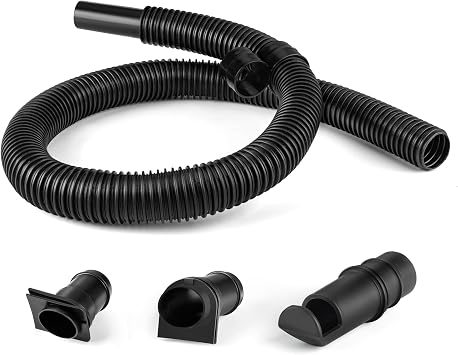 Shop-Vac 9056400 Vacuum Hose Kit, 4 Ft x 1-1/4 Inch with 3 Adapters