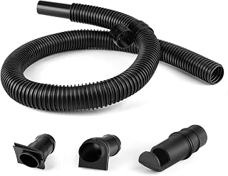 Shop-Vac 9056400 Vacuum Hose Kit, 4 Ft x 1-1/4 Inch with 3 Adapters