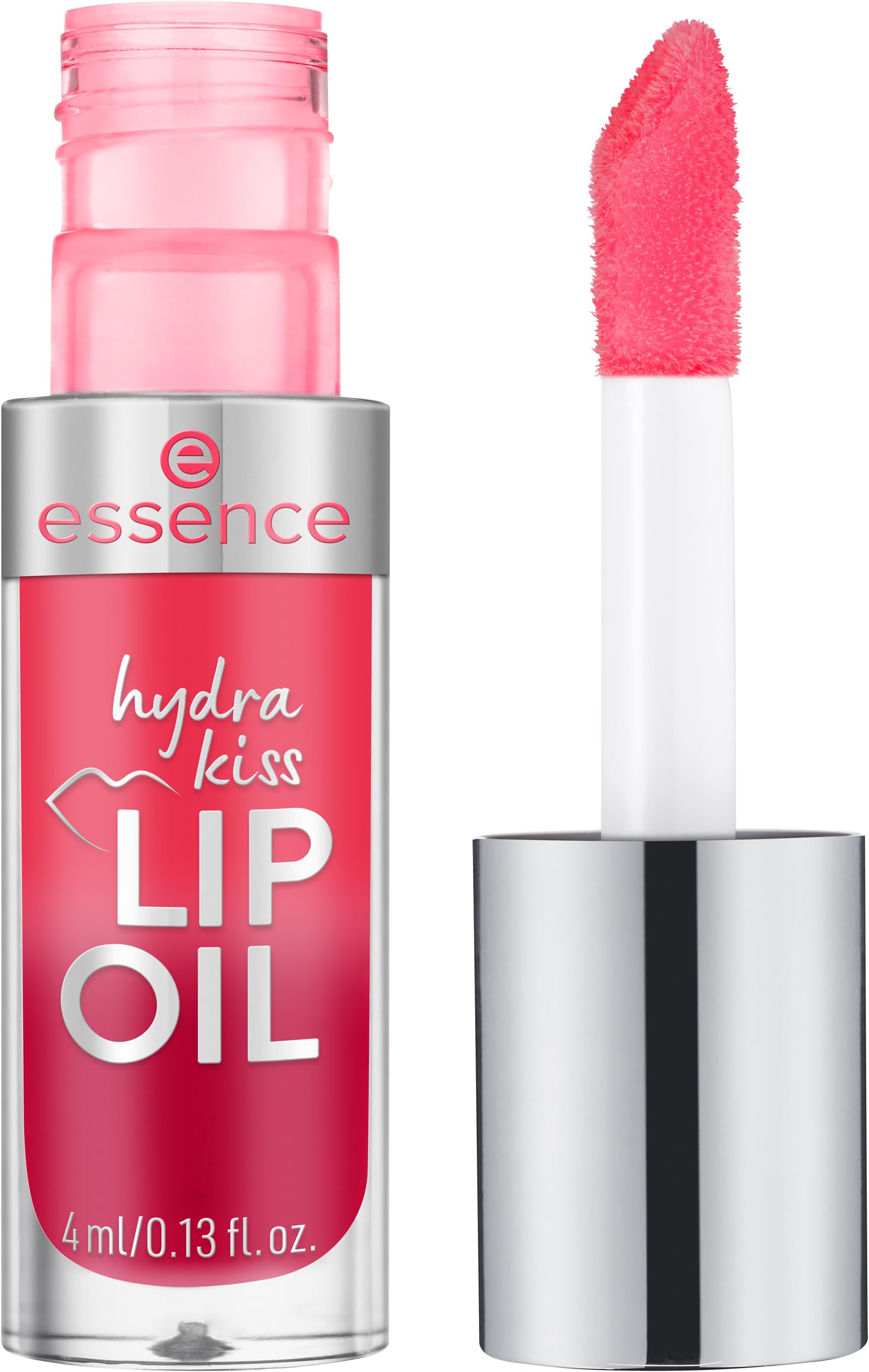 Essence hydra kiss LIP OIL 03 Pink Champagne, lip oil, pink, hydrating care, high shine, comfortable feel, 4 ml