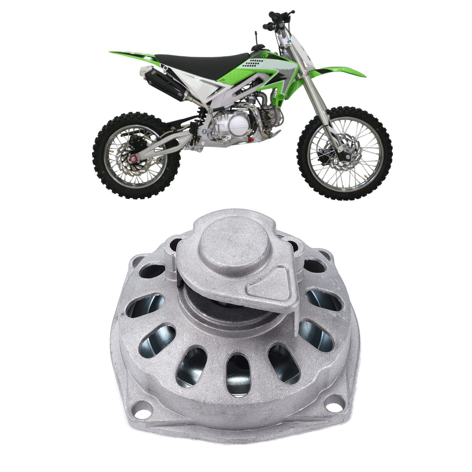 Mini 25H 6 Dientes Embrague Tambor Caja de Cambios reemplazo para 47cc 49cc 2 Tiempos Pocket Bike Motocicleta