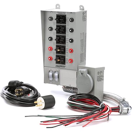 Amazon.com: Reliance Controls 31410CRK Pro/Tran 10-Circuit 30 ...