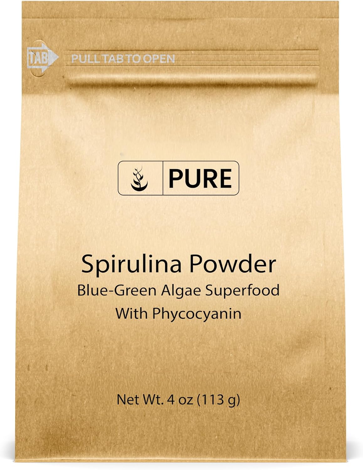 PURE ORIGINAL INGREDIENTS, Spirulina Powder, 4 Oz